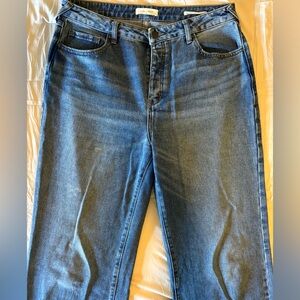 Cleo and wolf Baggy Jeans, size 31W32L (length runs long) medium wash high rise